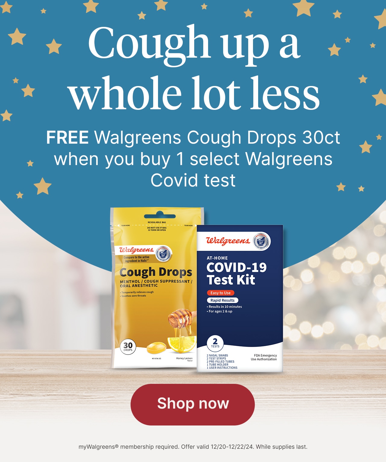 Cough up a whole lot less