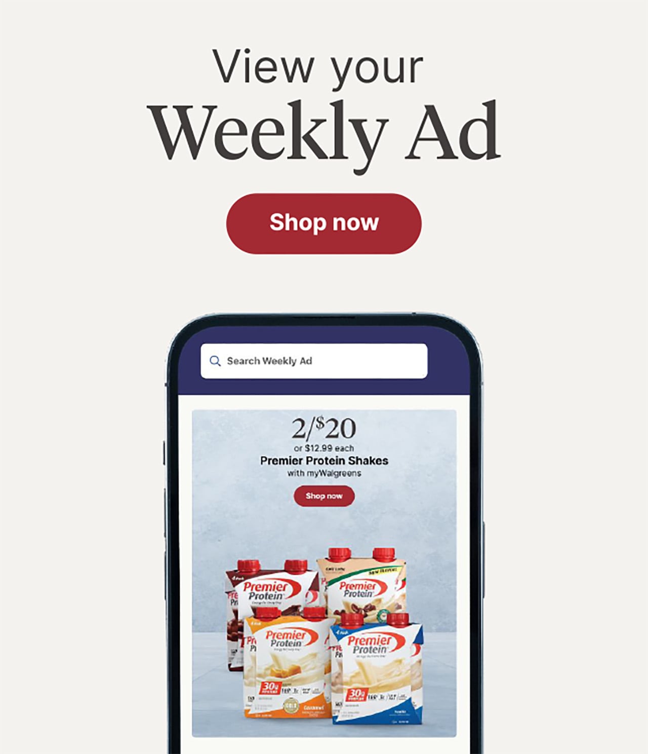 View your weekly ad