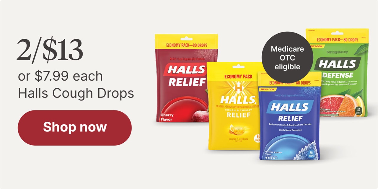 Halls Cough drops
