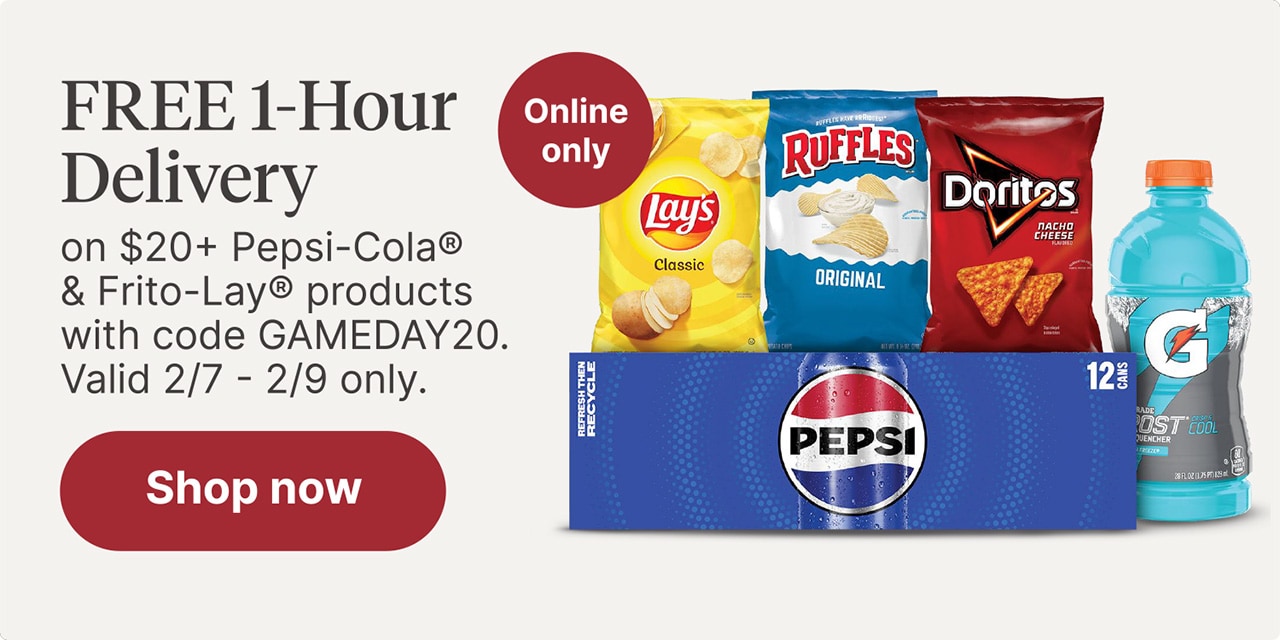FREE 1-Hour Delivery