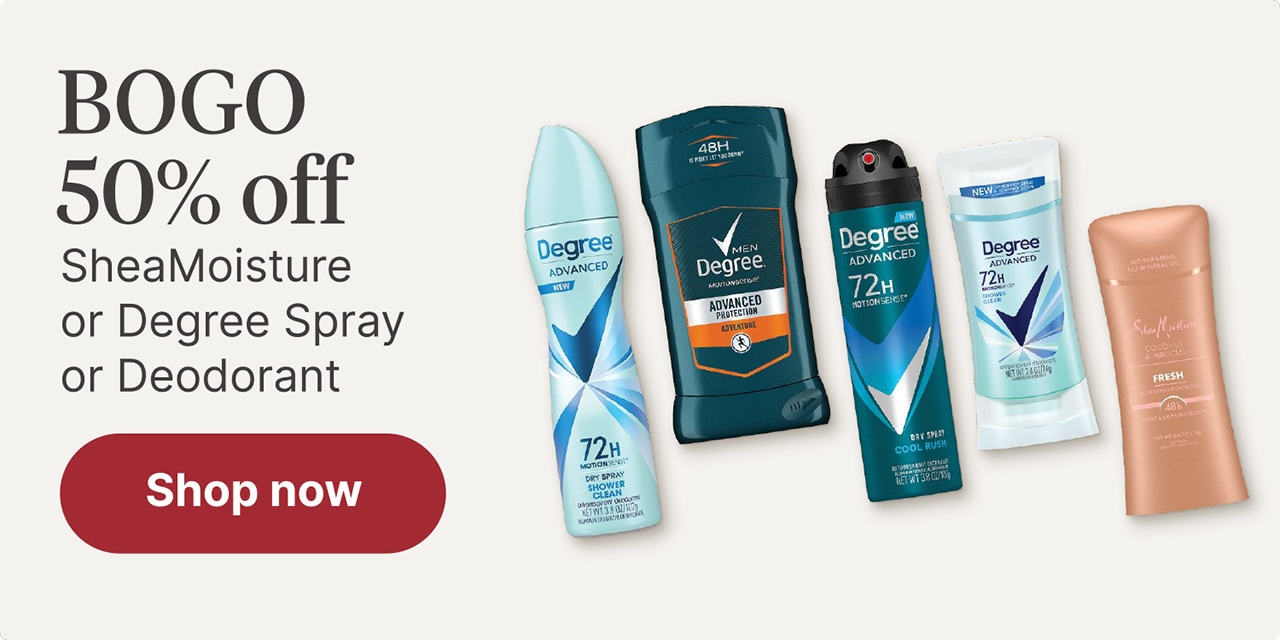BOGO 50% off