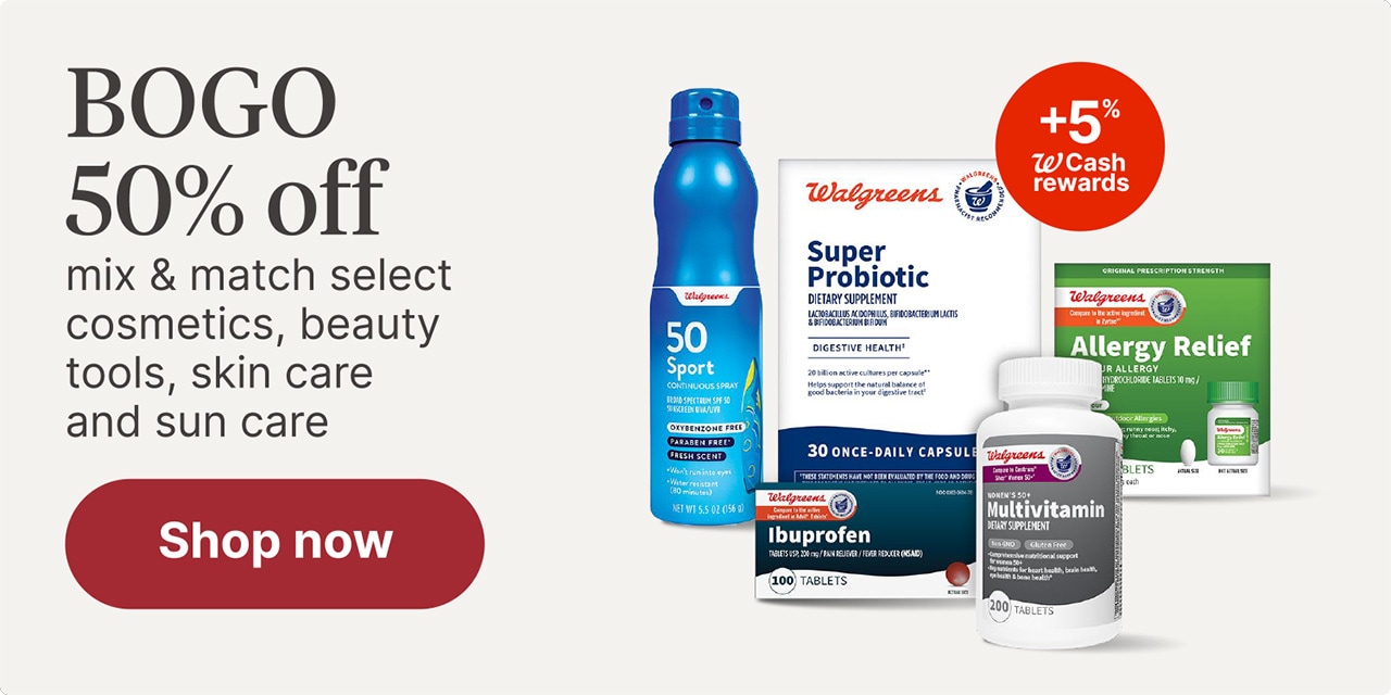 BOGO 50% off