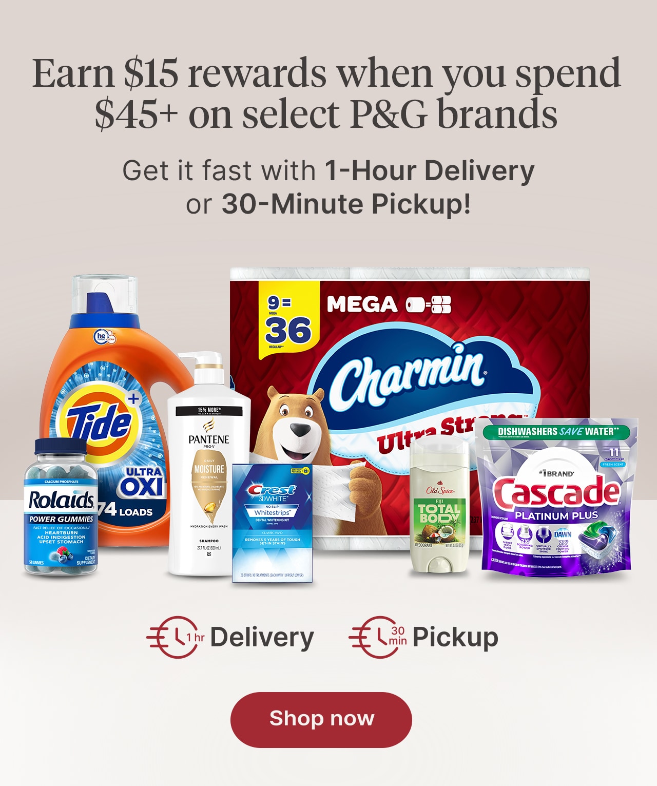 Earn $15 rewards