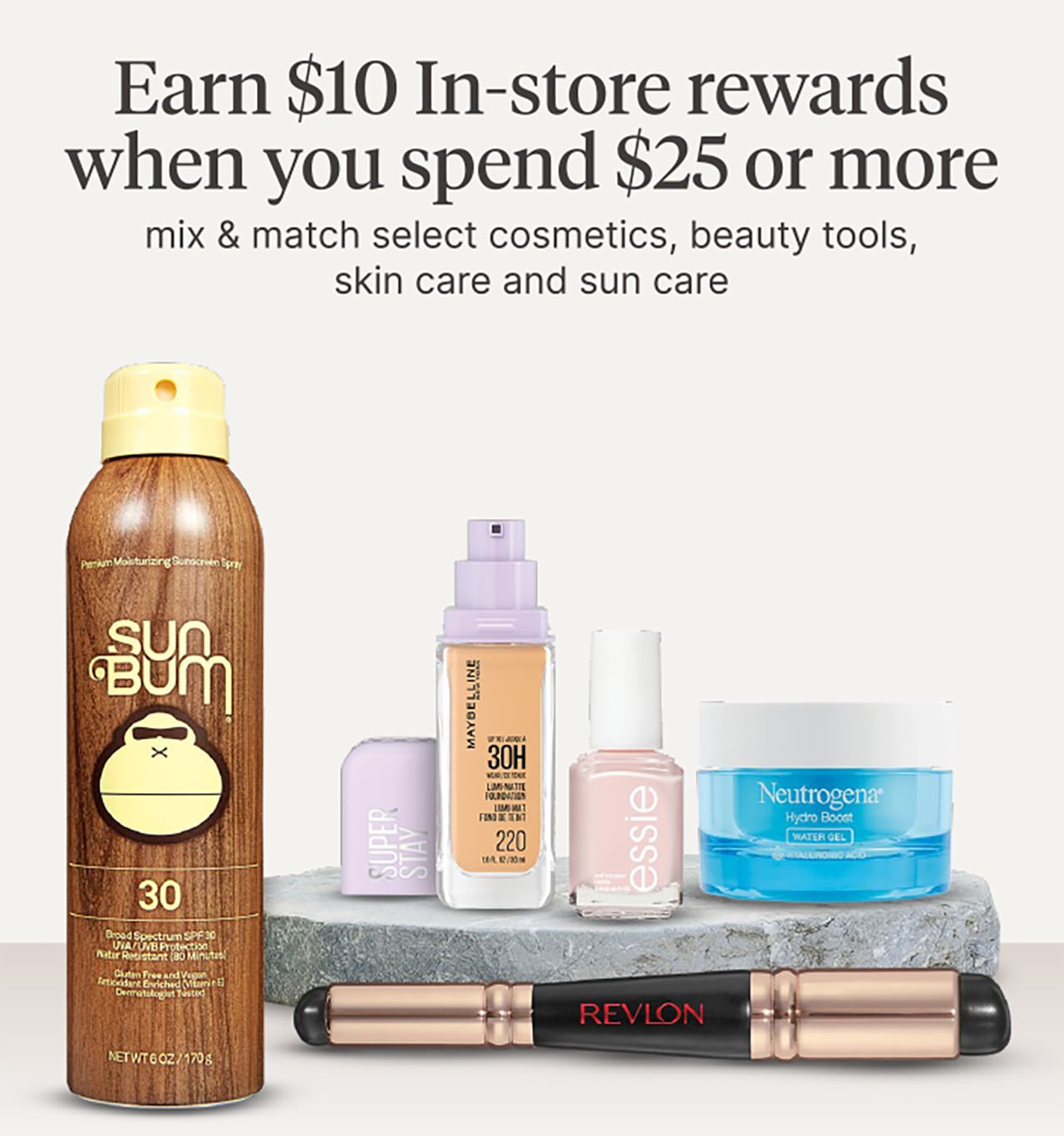 Earn $10 In-store rewards