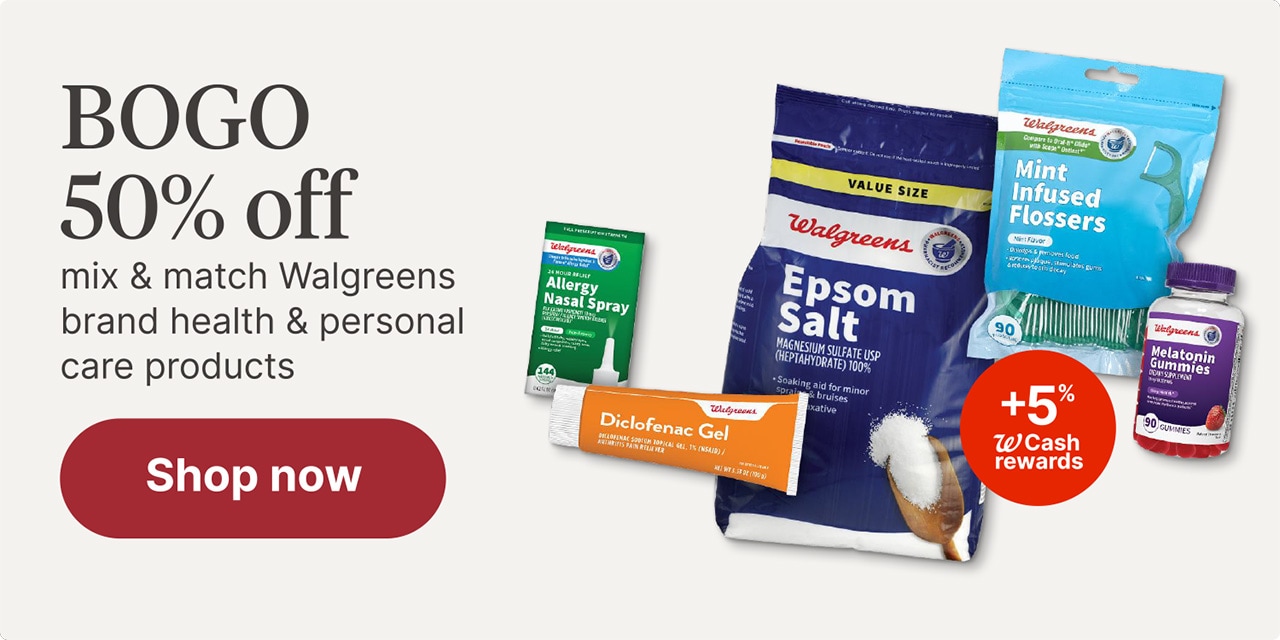 BOGO 50% off