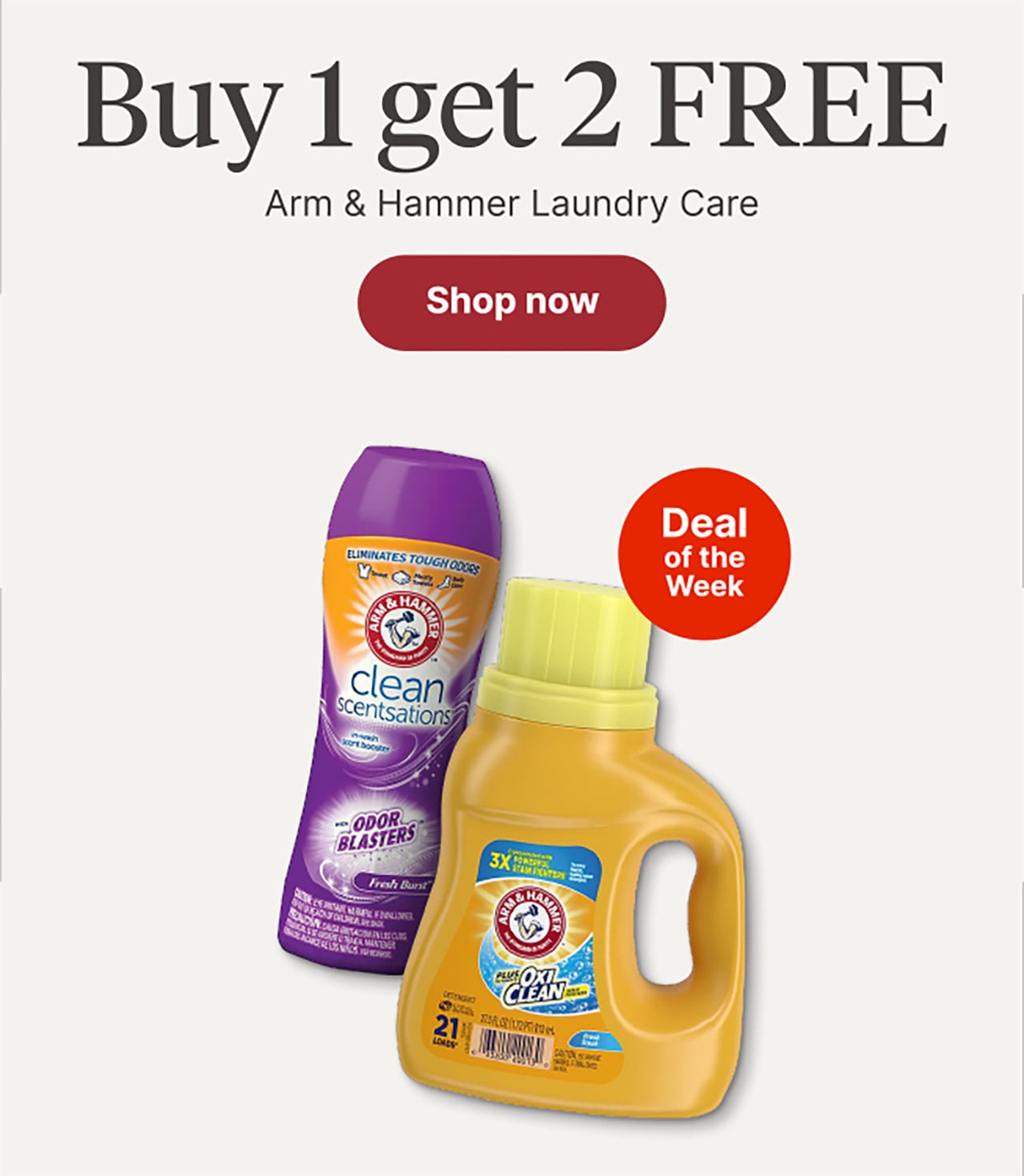 Buy 1 get 2 FREE