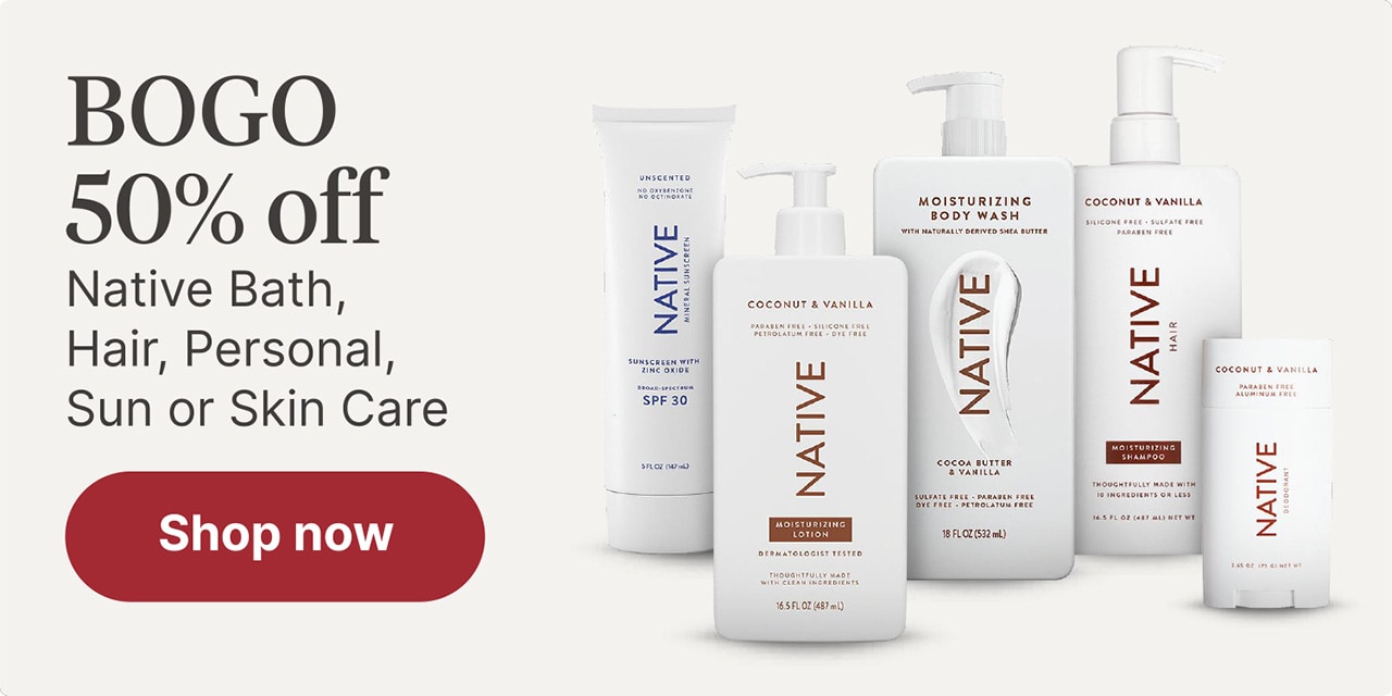BOGO 50% off