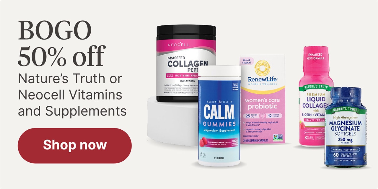 BOGO 50% off