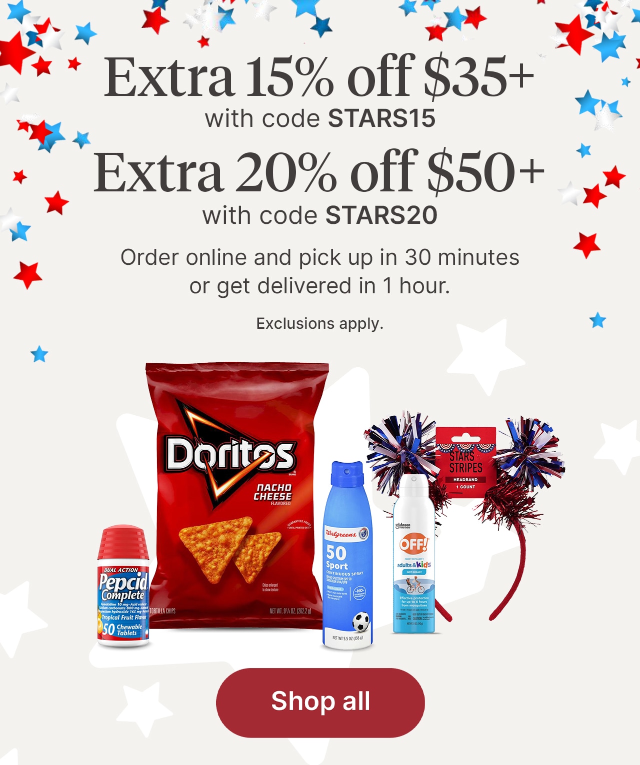 Extra 15% off $35+