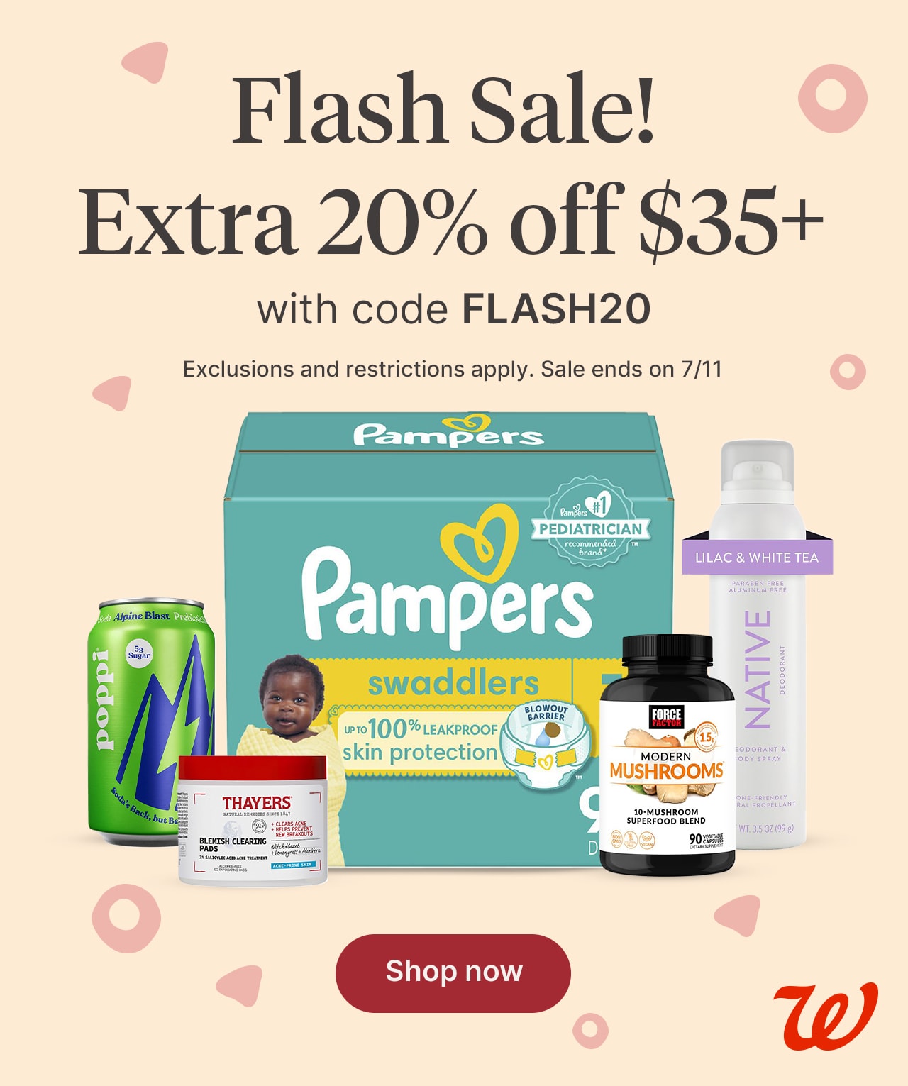 Flash sale!