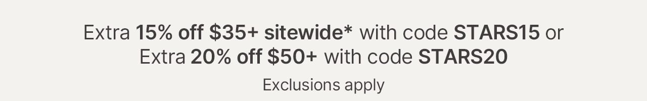 Extra 15% off