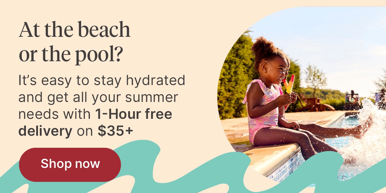 At the beach or the pool?