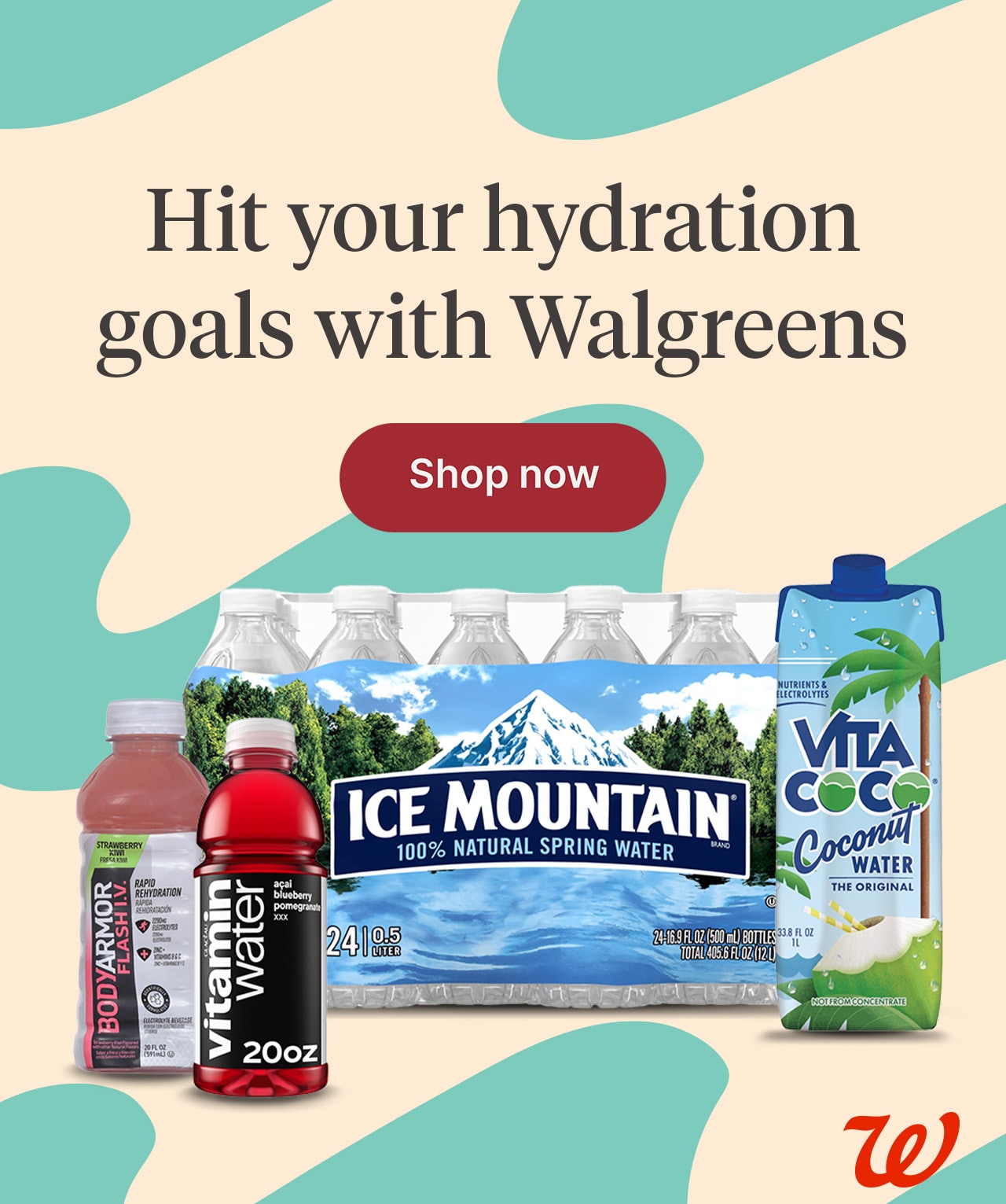 Hit your hydration goals with Walgreens