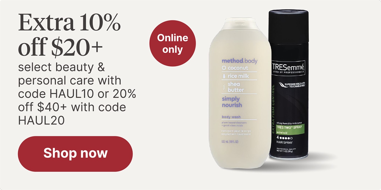 Extra 10% off $20+