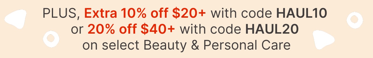 Plus, Extra 10% off $20+