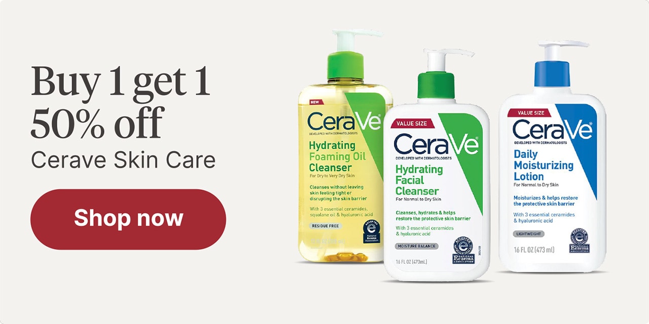 Buy 1 get 1 50% off