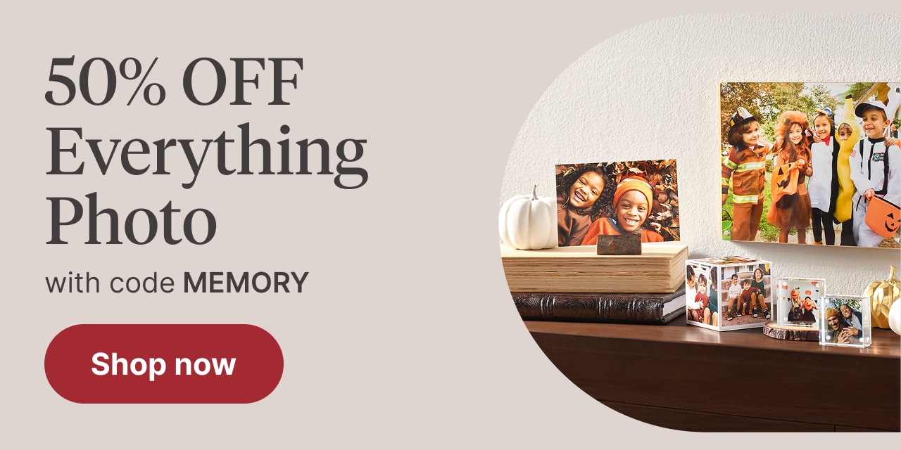 50% off Everything Photo