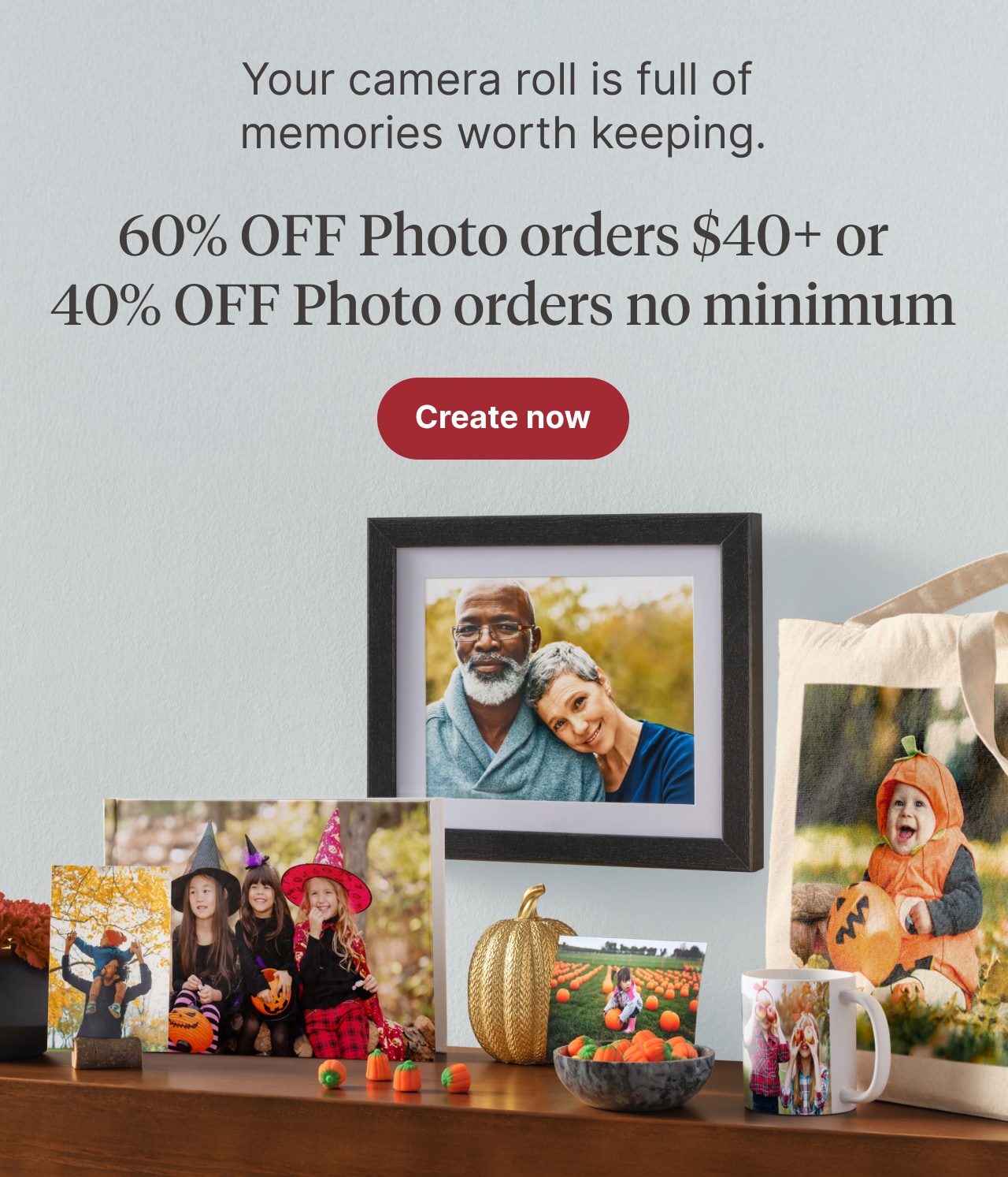 60% OFF Photo orders 