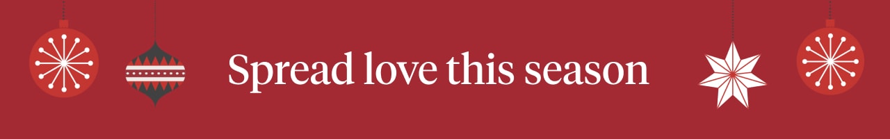 Spread love this season