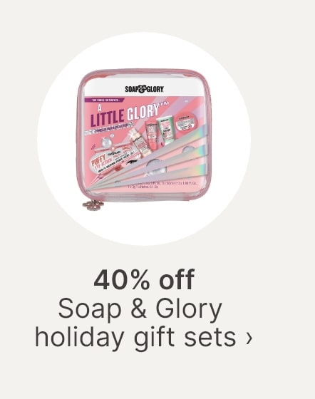 40% off Soap & Glory holiday gift sets
