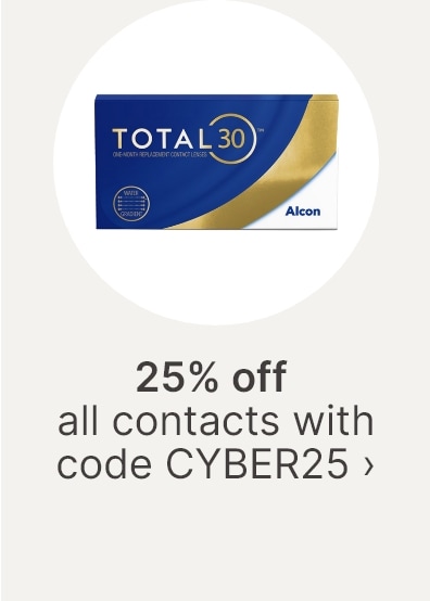 25% off all contacts with code CYBER25