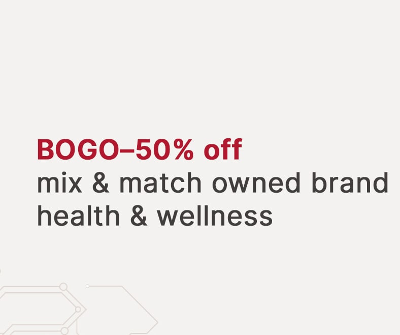 BOGO-50% off