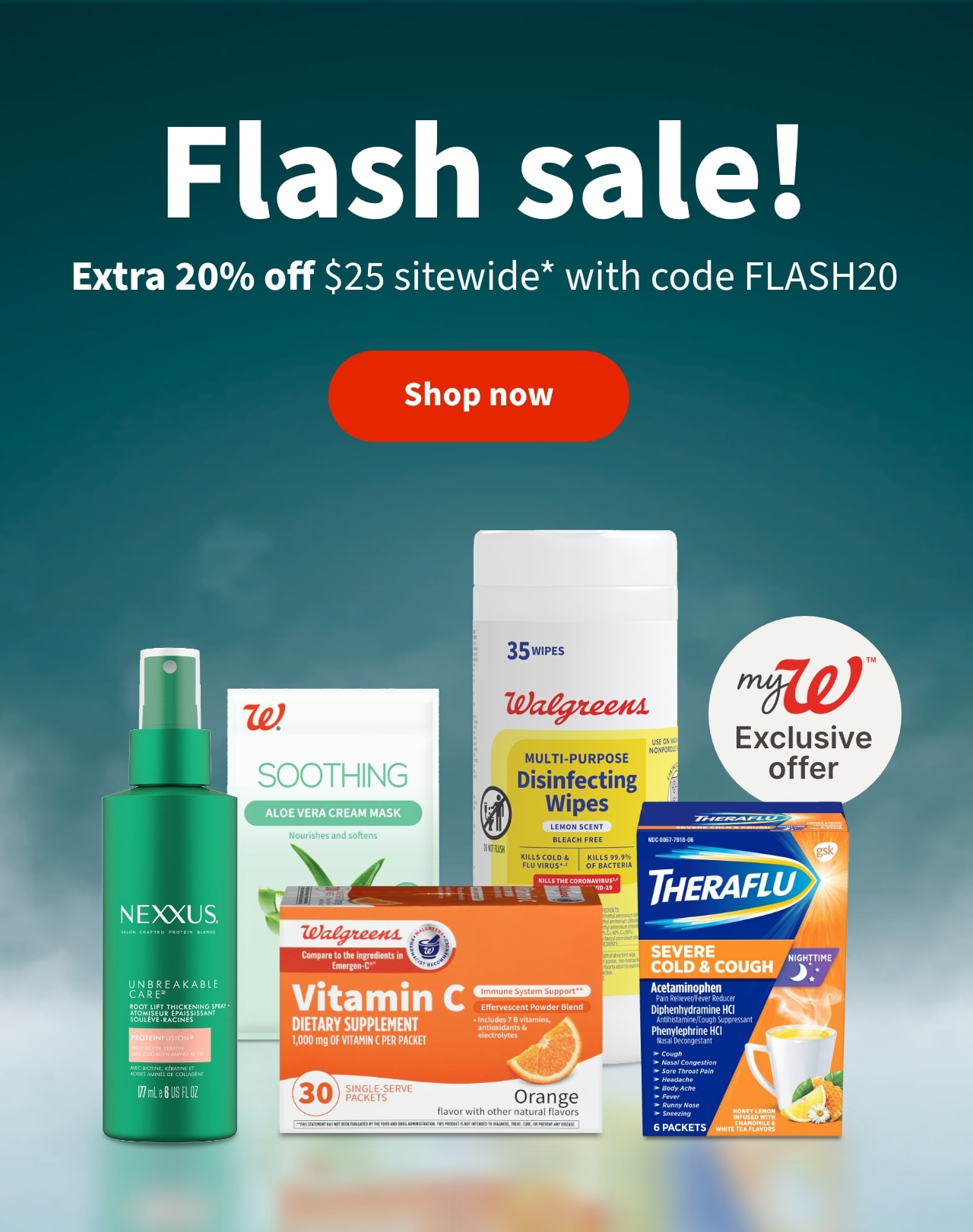 Flash sale!