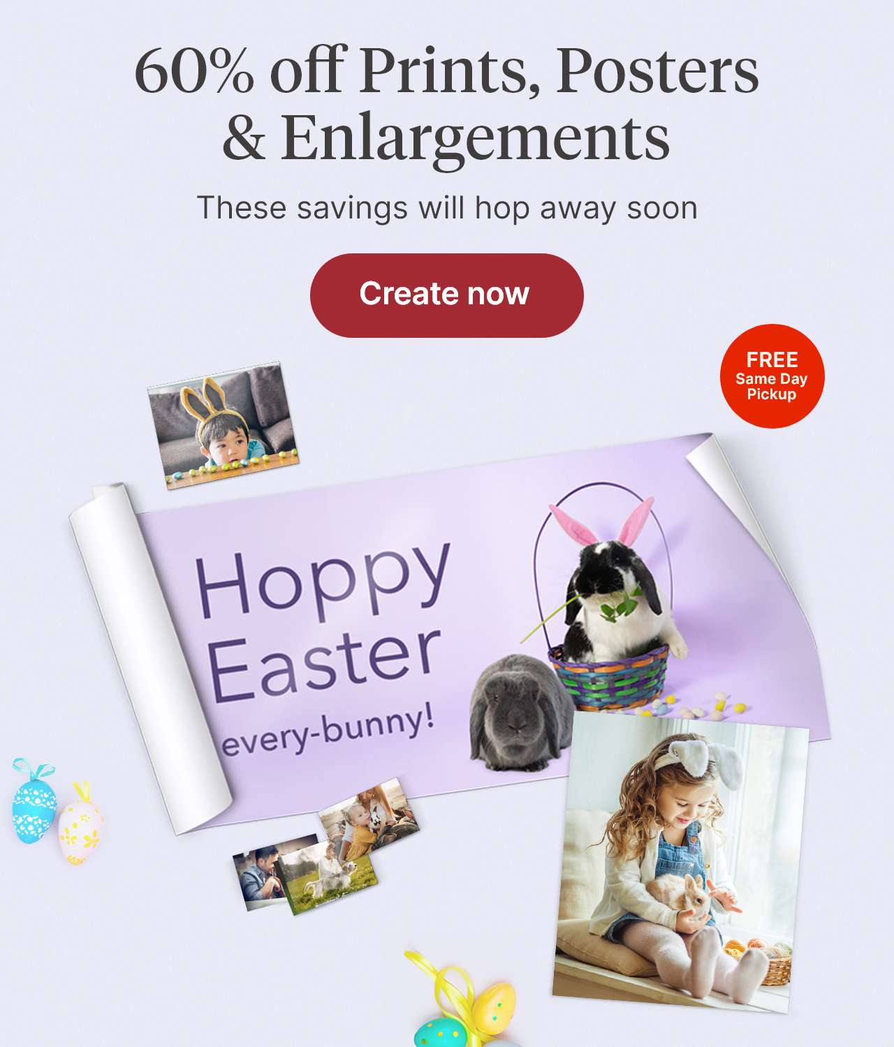 How does a 60 discount on Photo Prints, Posters, & Enlargements sound