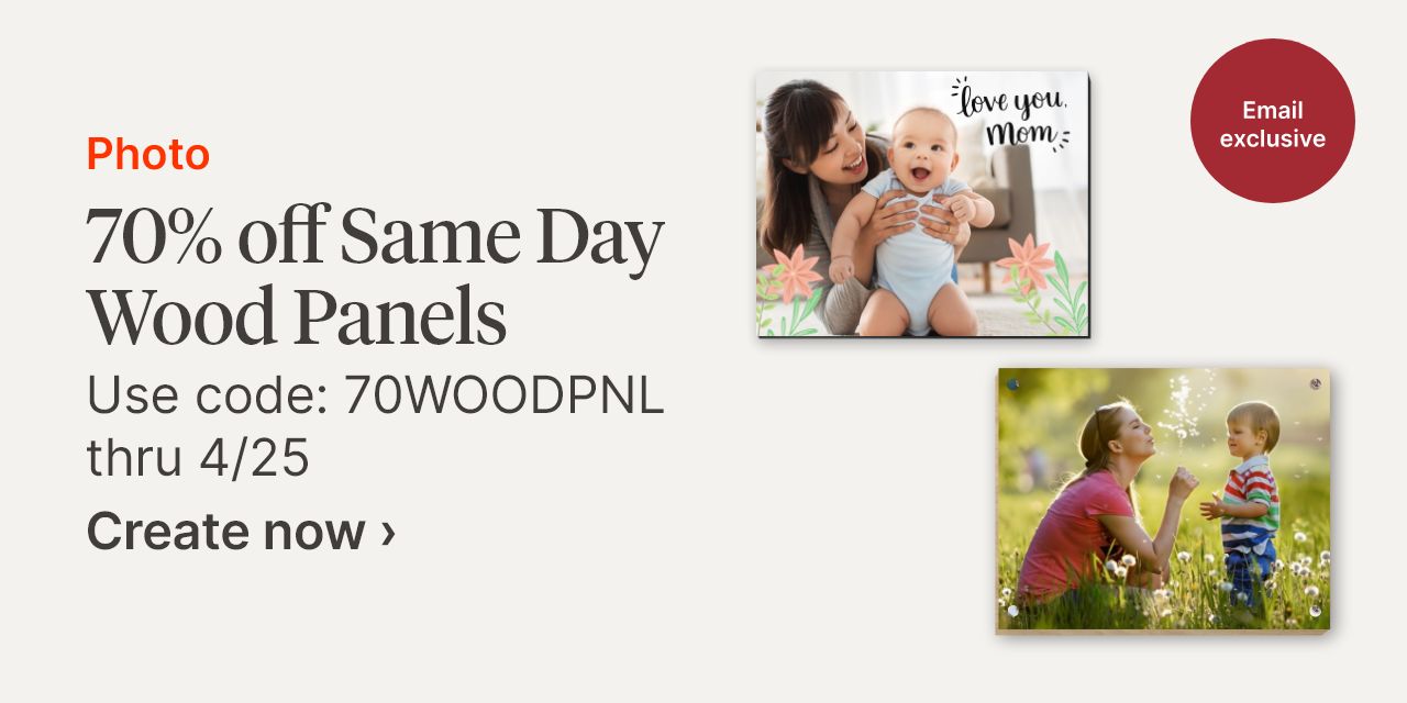 70% off same day wood panels Use code : 70WOODPNL thru 4/25