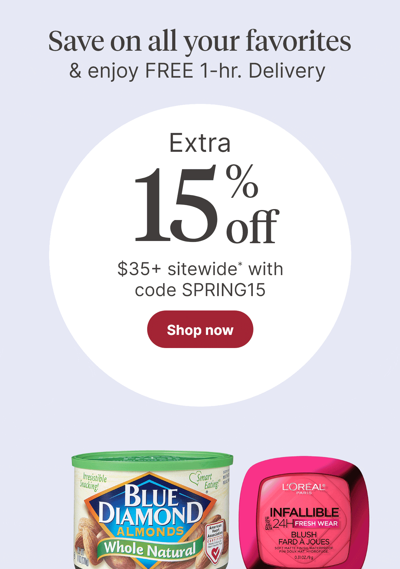 Save on all your favorites
