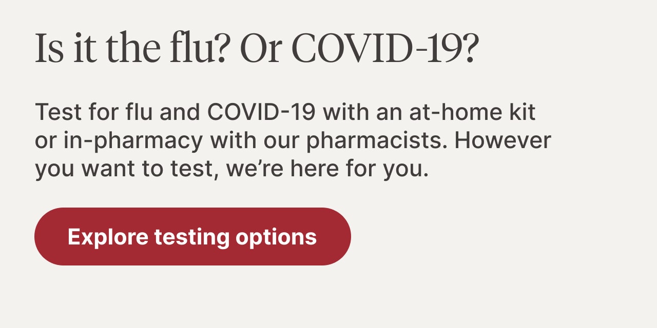 Explore testing options