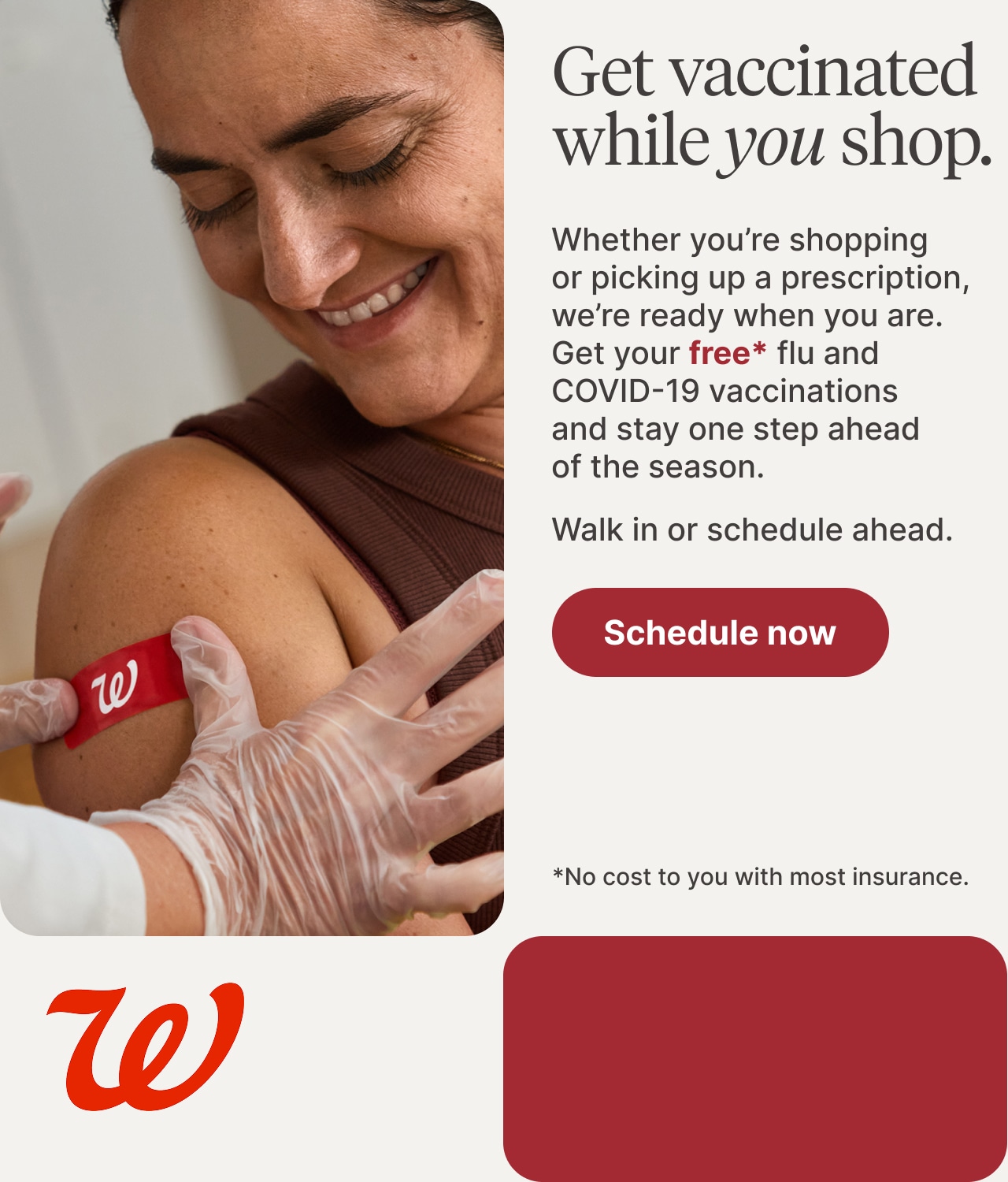 Get vaccinated while you shop