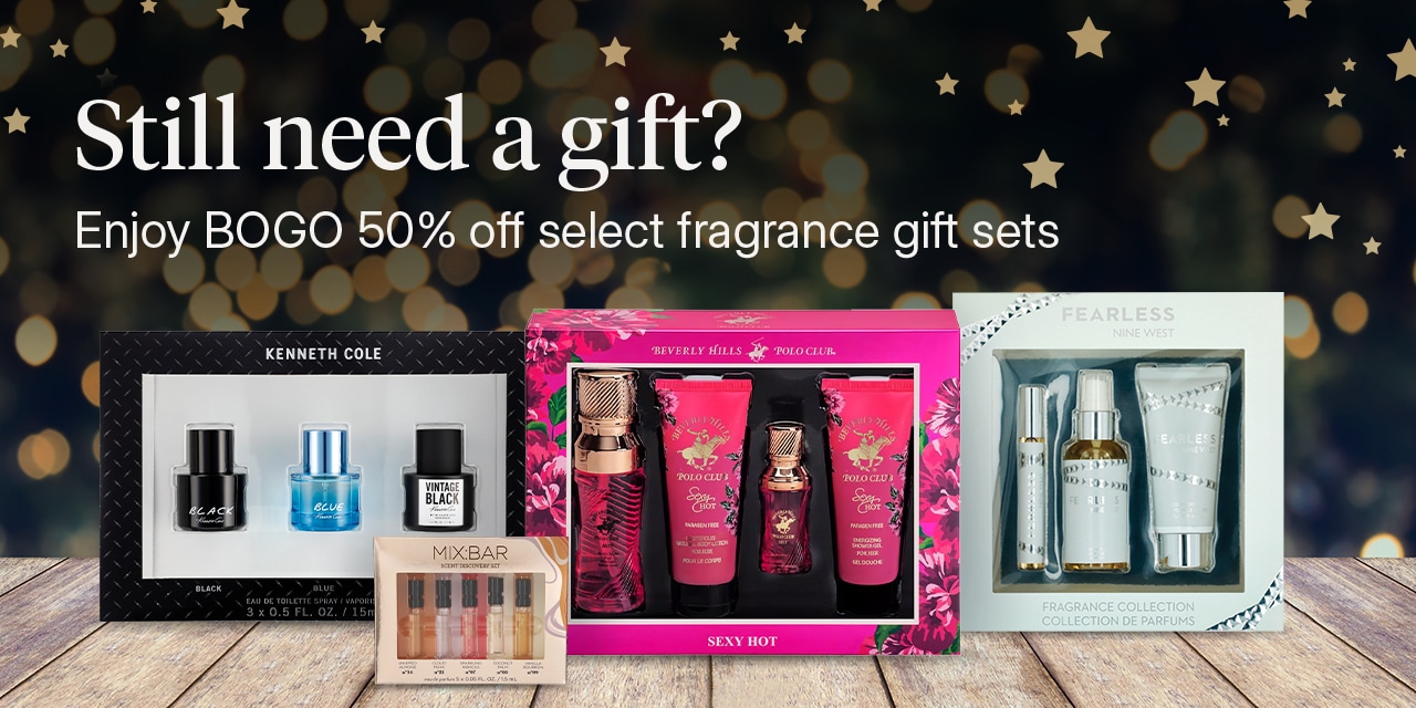 Enjoy BOGO 50% off select fragrance gifts sets