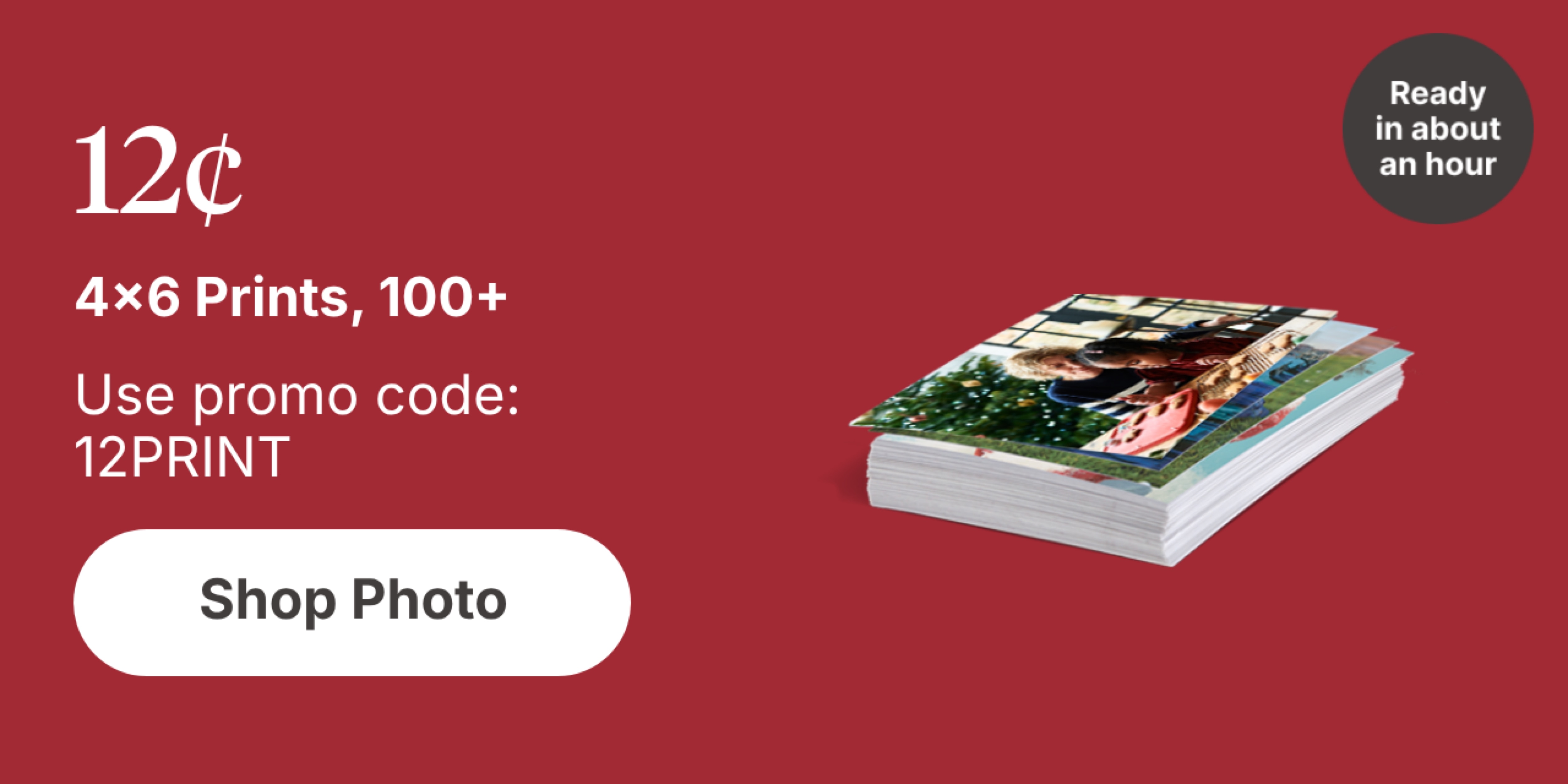 12¢ 4x6 Prints, 100+