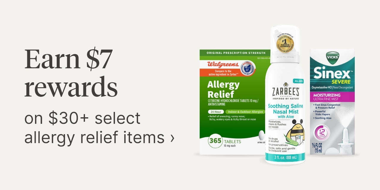 Earn $7 Walgreens Cash rewards