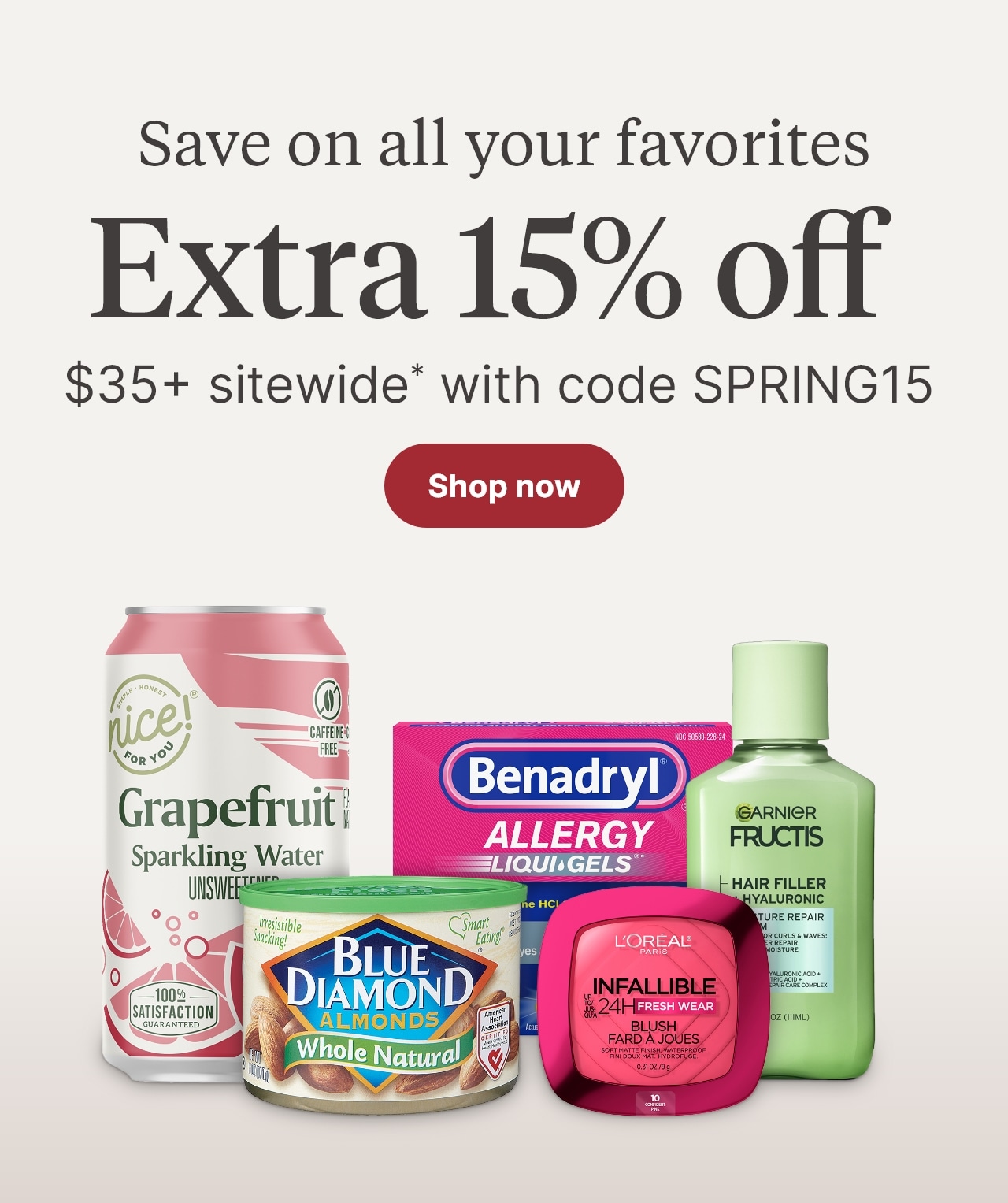 Extra 15% off