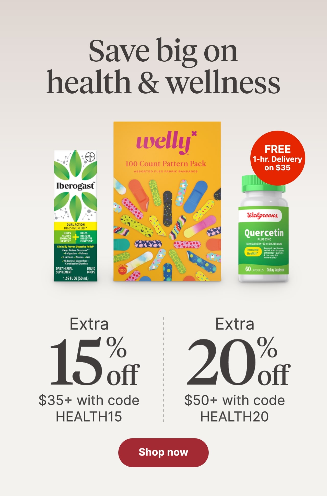 Save big in health & wellness