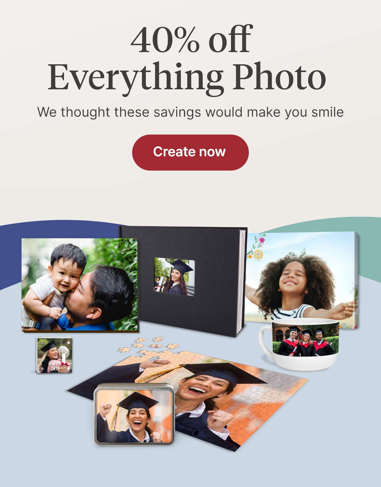 40% off Everything Photo