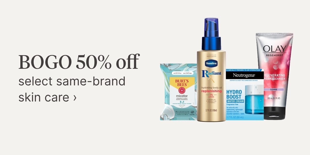 BOGO 50% off