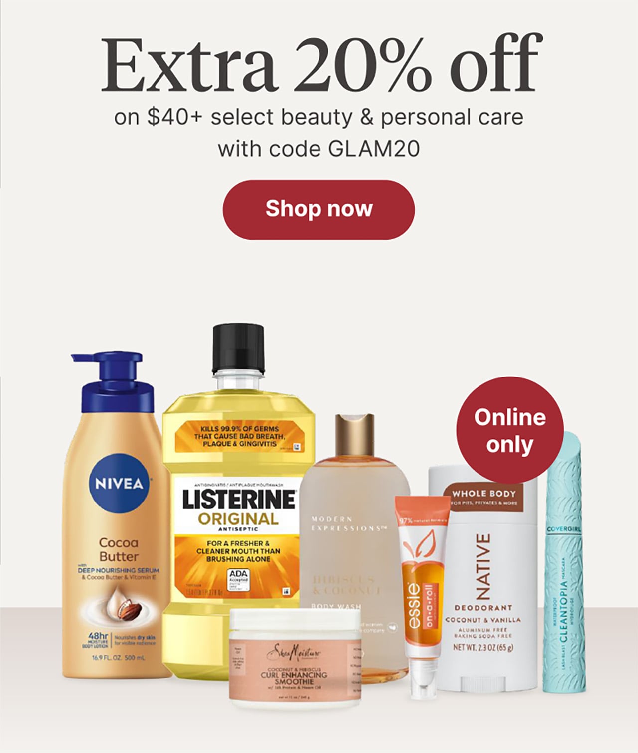 Extra 20% off 