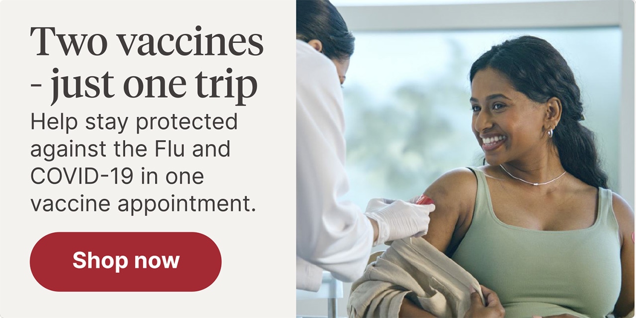 Two vaccines just one trip