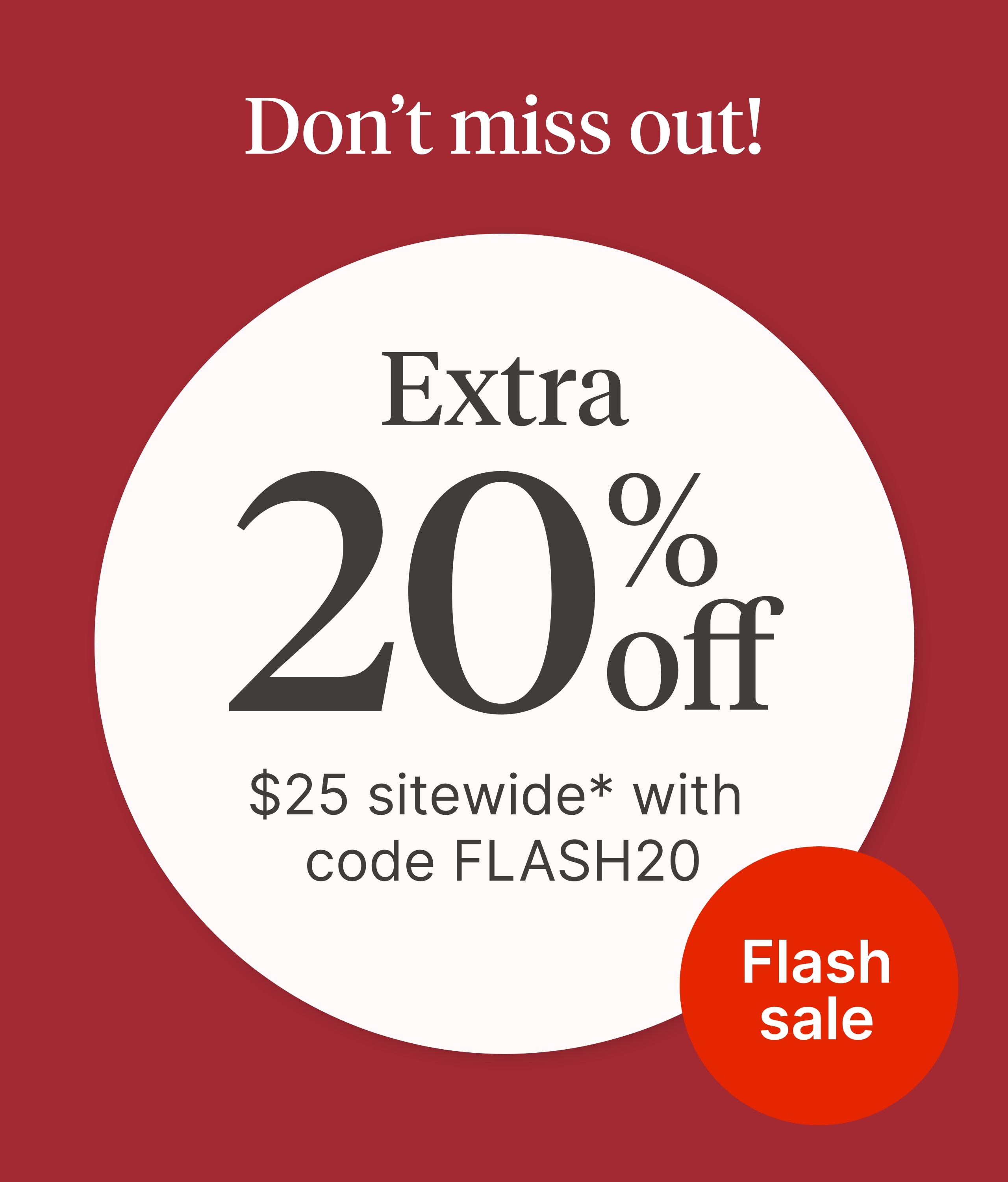 Don't miss out!