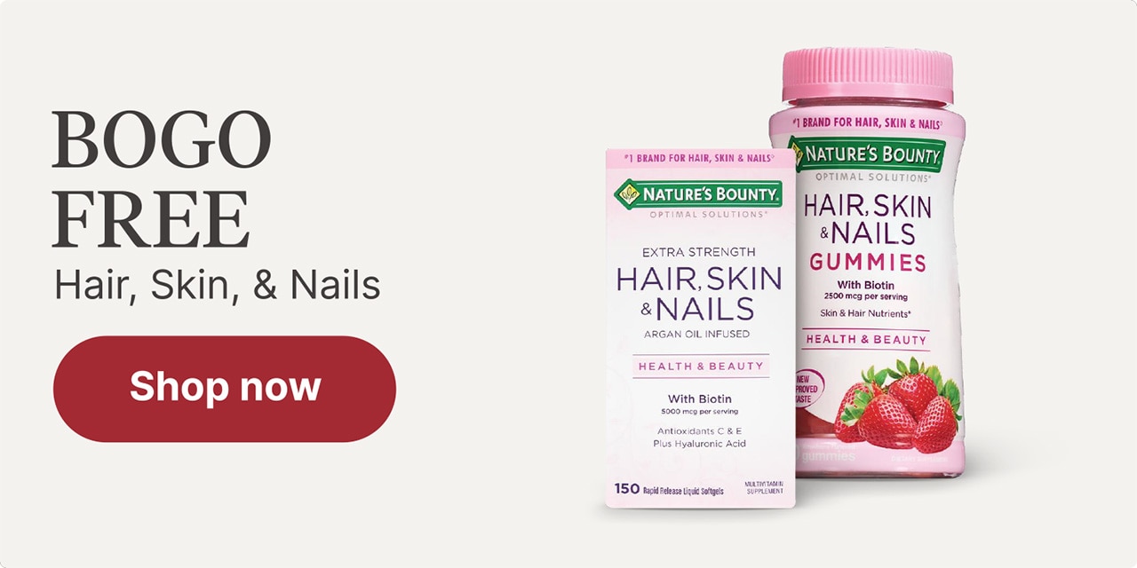 BOGO FREE Hair, Skin & Nails