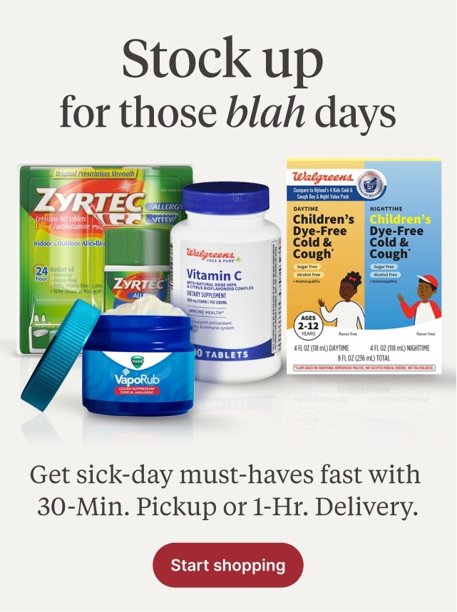Stock up for those blah days
