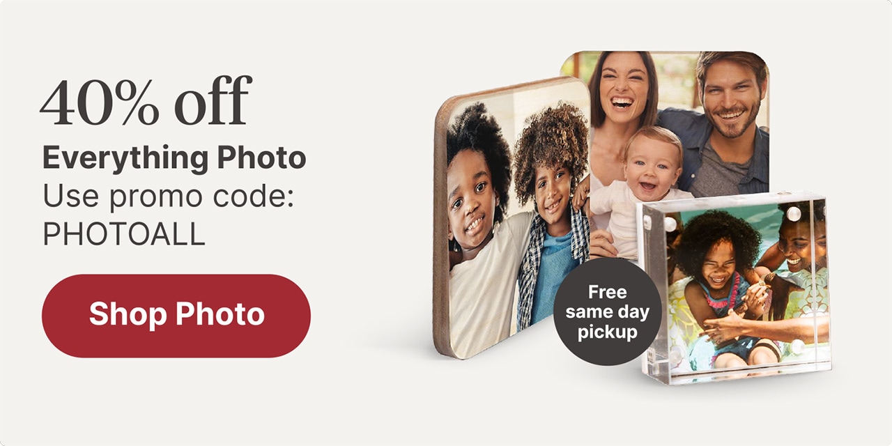 40% off Everything Photo