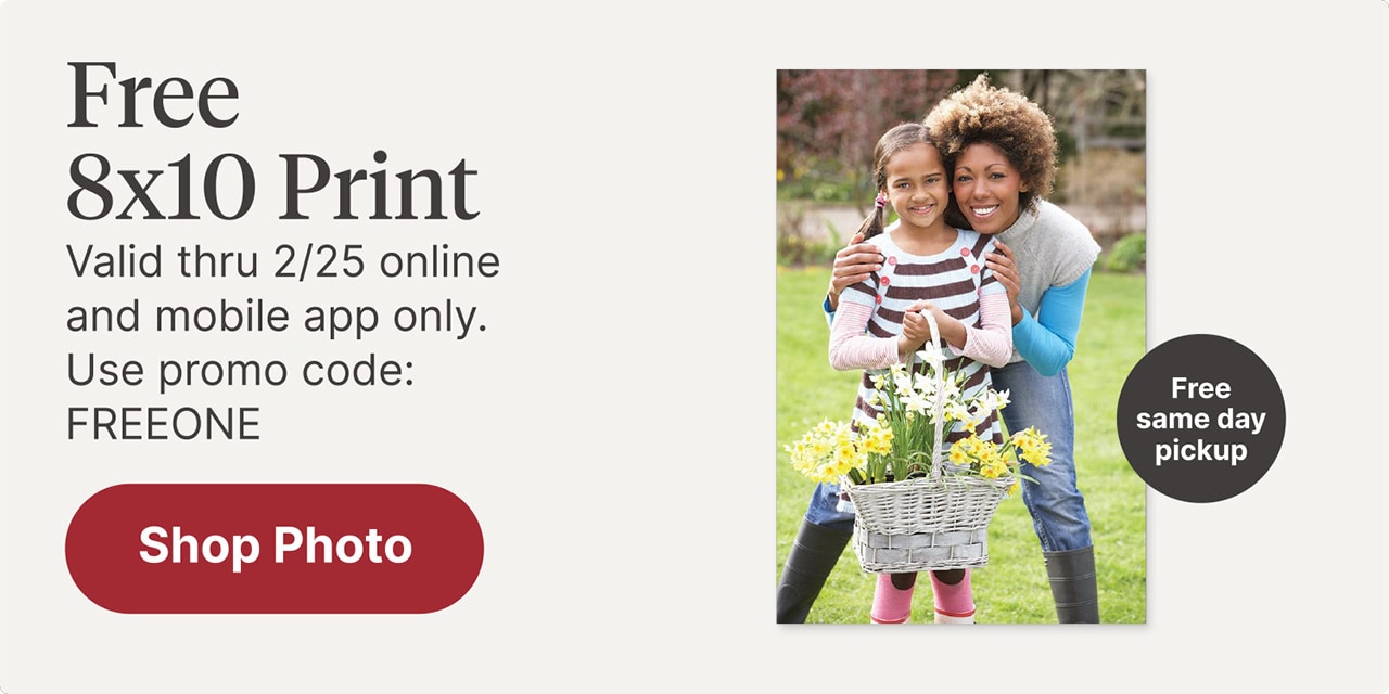 FREE 8X10 Print
