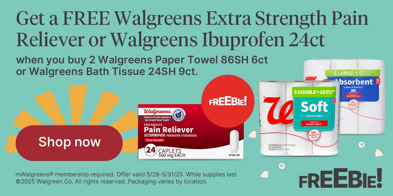 Get a FREE walgreens