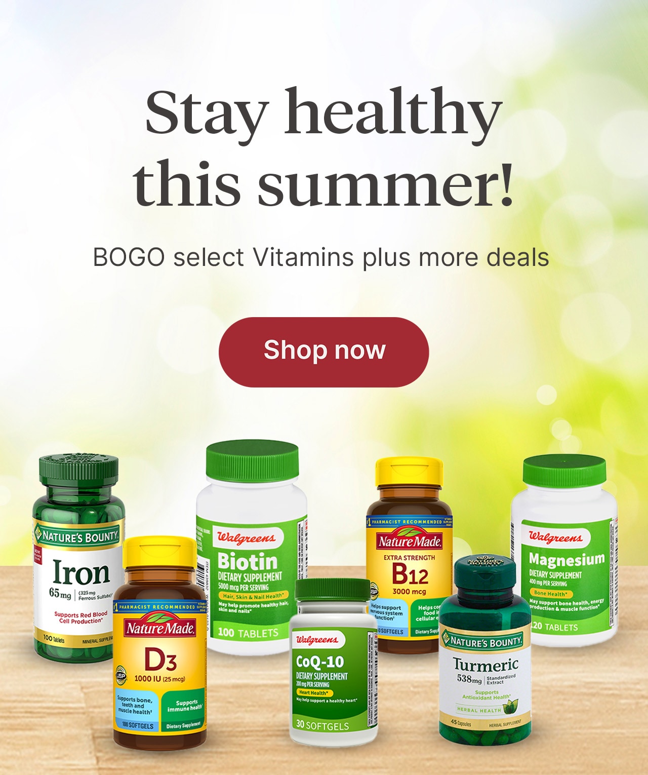 Stay healthy this summer!