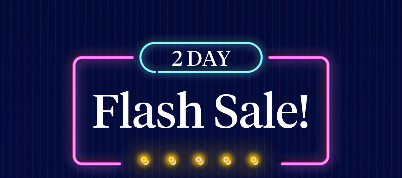 Flash sale!