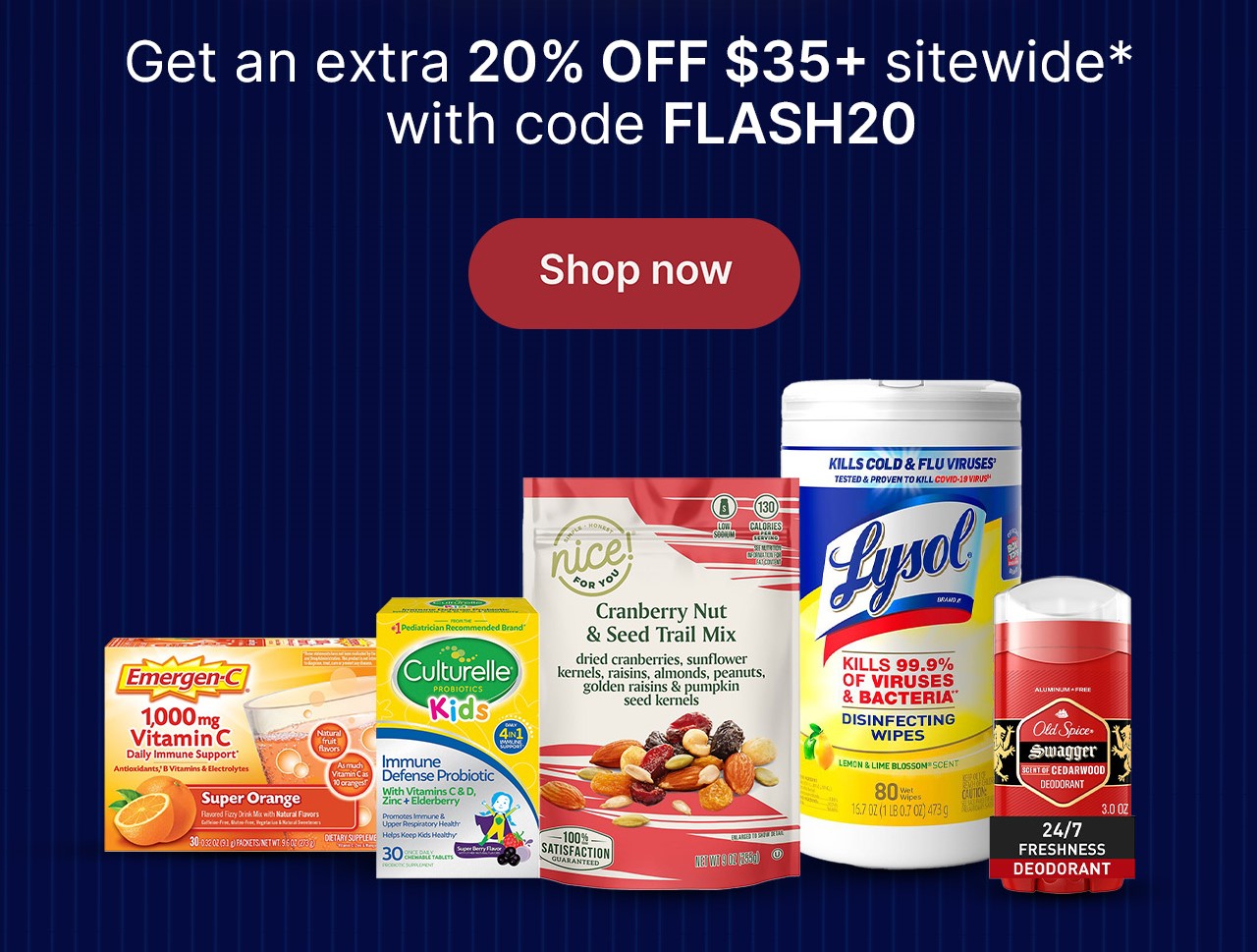 Get an extra 20% off